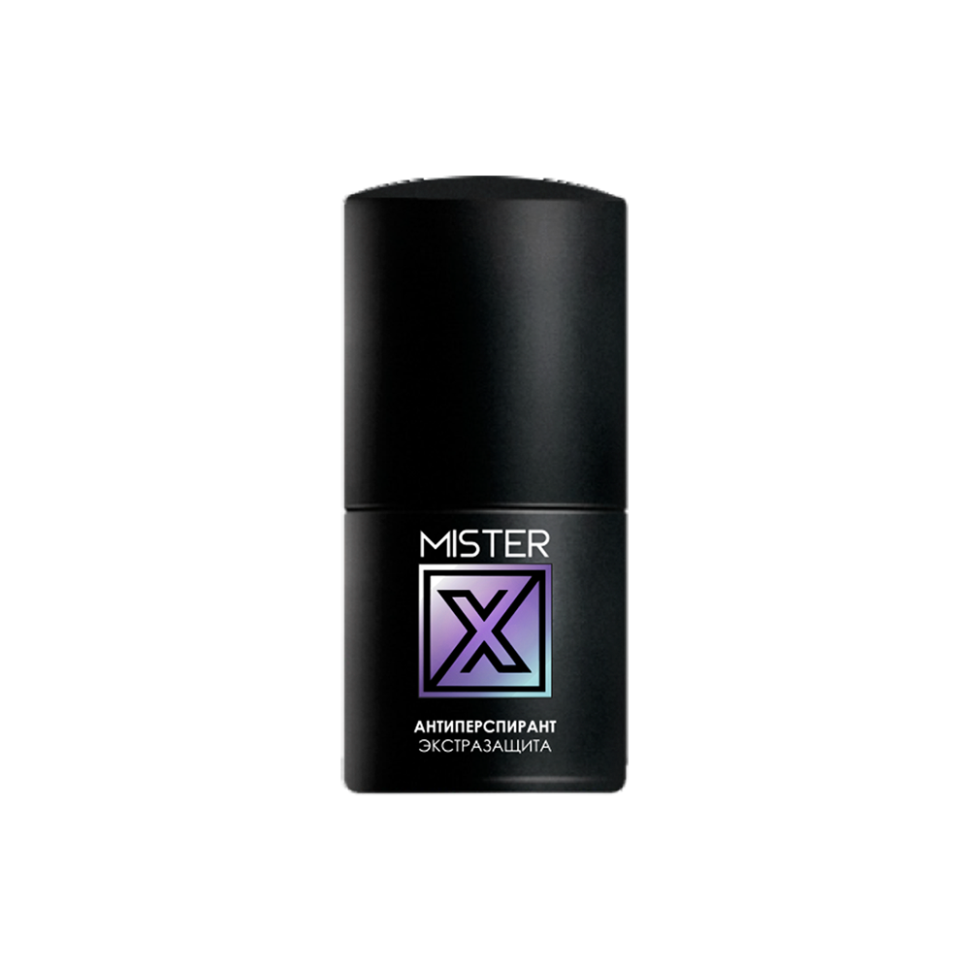 Мужской антиперспирант Mister X экстразащита до 24 часов, 50 г