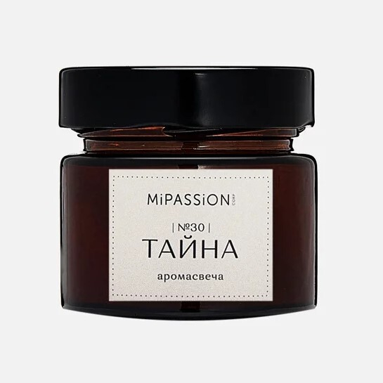 Свеча парфюмированная в банке Тайна,100 мл