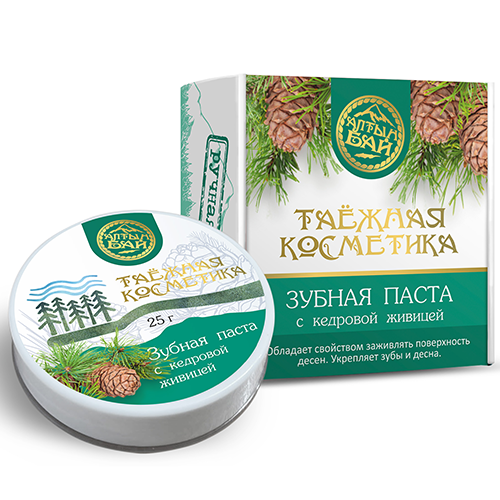 Зубная паста С кедровой живицей, 25 г