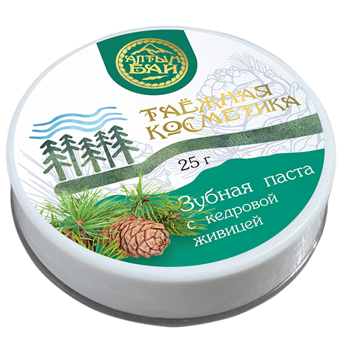 Зубная паста С кедровой живицей, 25 г