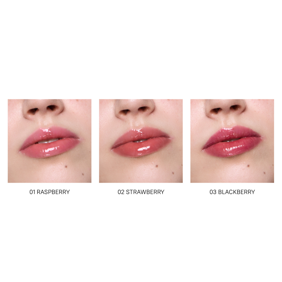 Масло для губ Lip Oil Glow &amp; Care, цвет 02 STRAWBERRY