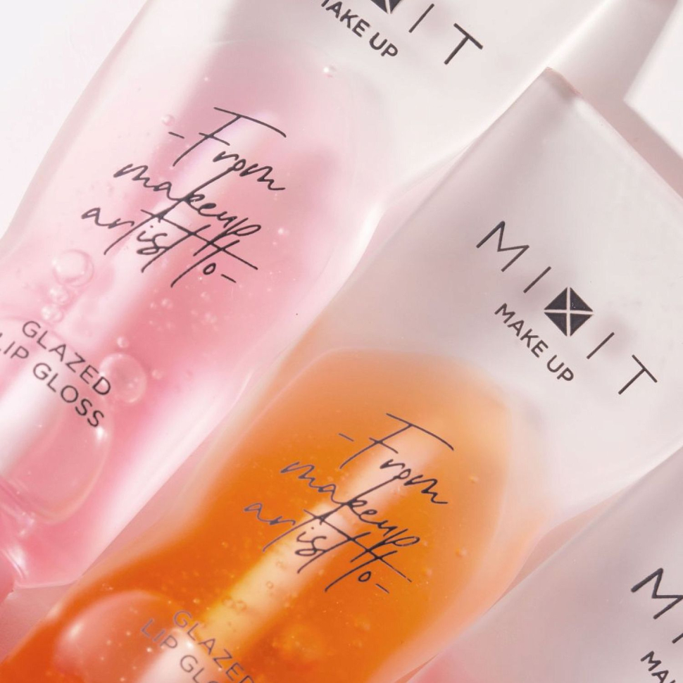 Масло-блеск для губ Peach (персиковый), MIXIT Make up , 5 мл