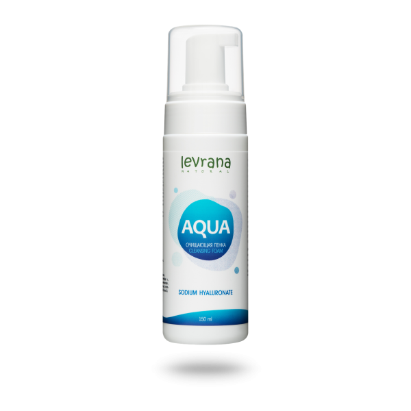 Пенка для умывания AQUA с гиалуроновой кислотой, 150 мл