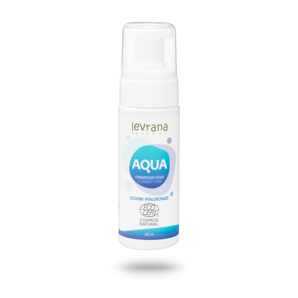 Пенка для умывания AQUA с гиалуроновой кислотой, 150 мл