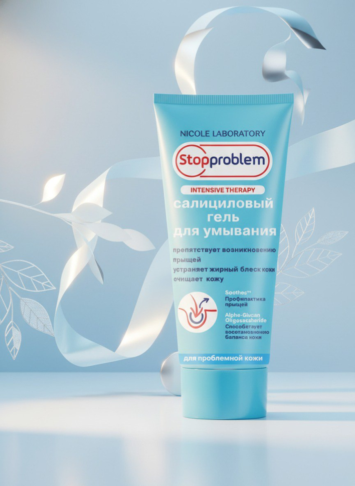 Салициловый гель для умывания лица, 100 мл