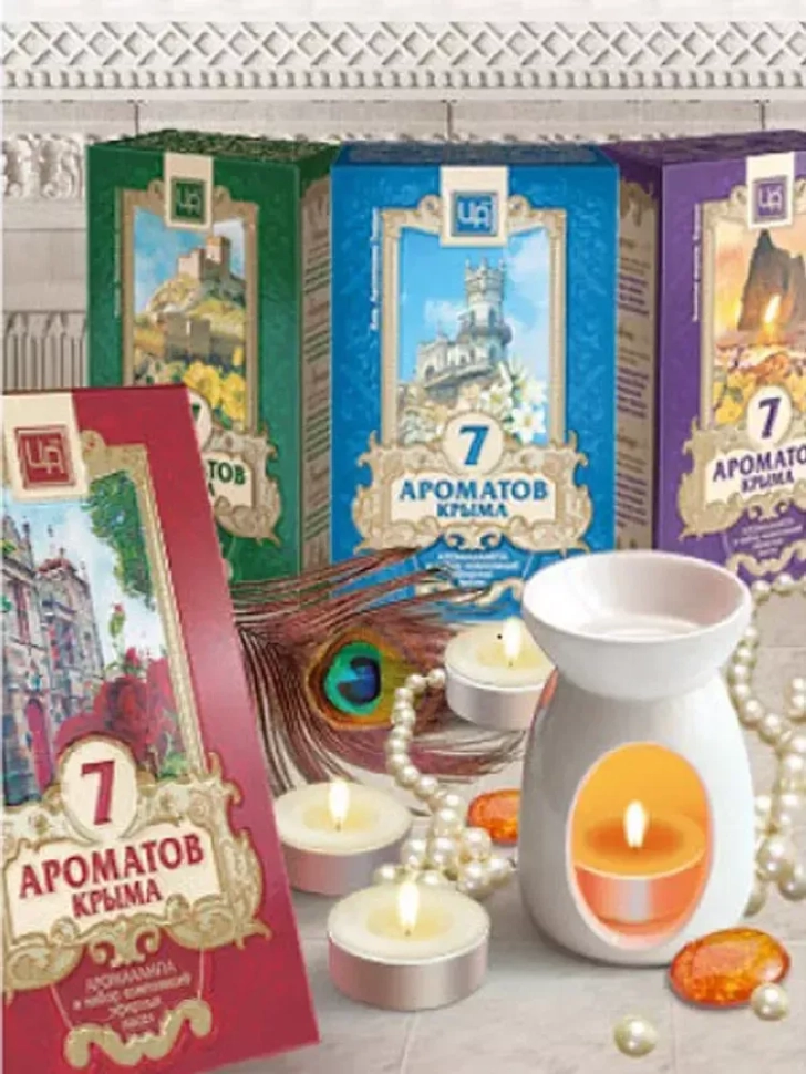 Масла косметические эфирные (Композиции) &quot;7 АРОМАТОВ КРЫМА&quot;