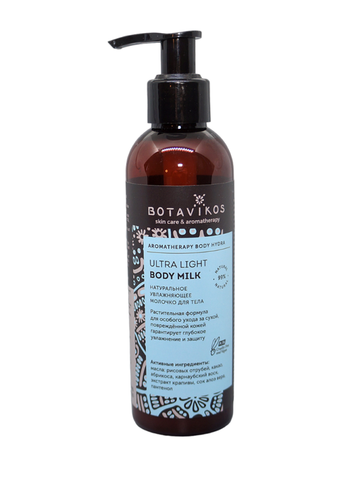 Молочко для тела увлажняющее Aromatherapy Body Hydra, 200 мл