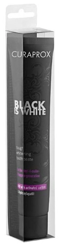 Curaprox зубная паста black is white (вкус лайма), 90 мл