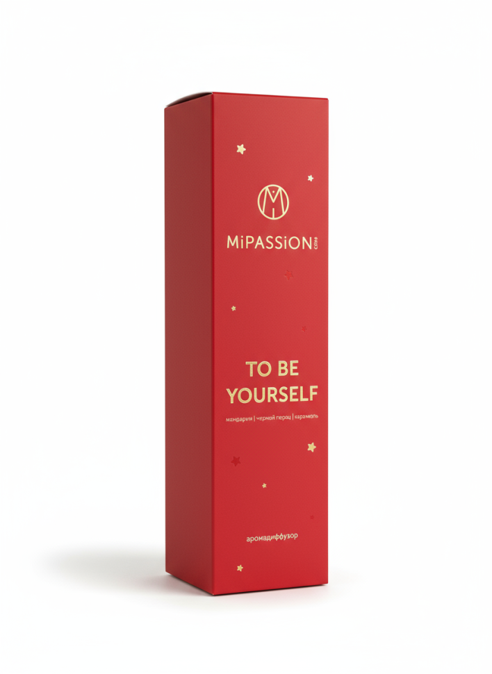 Аромадиффузор новогодний To be yourself Мандарин, чёрный перец, карамель, 50 мл