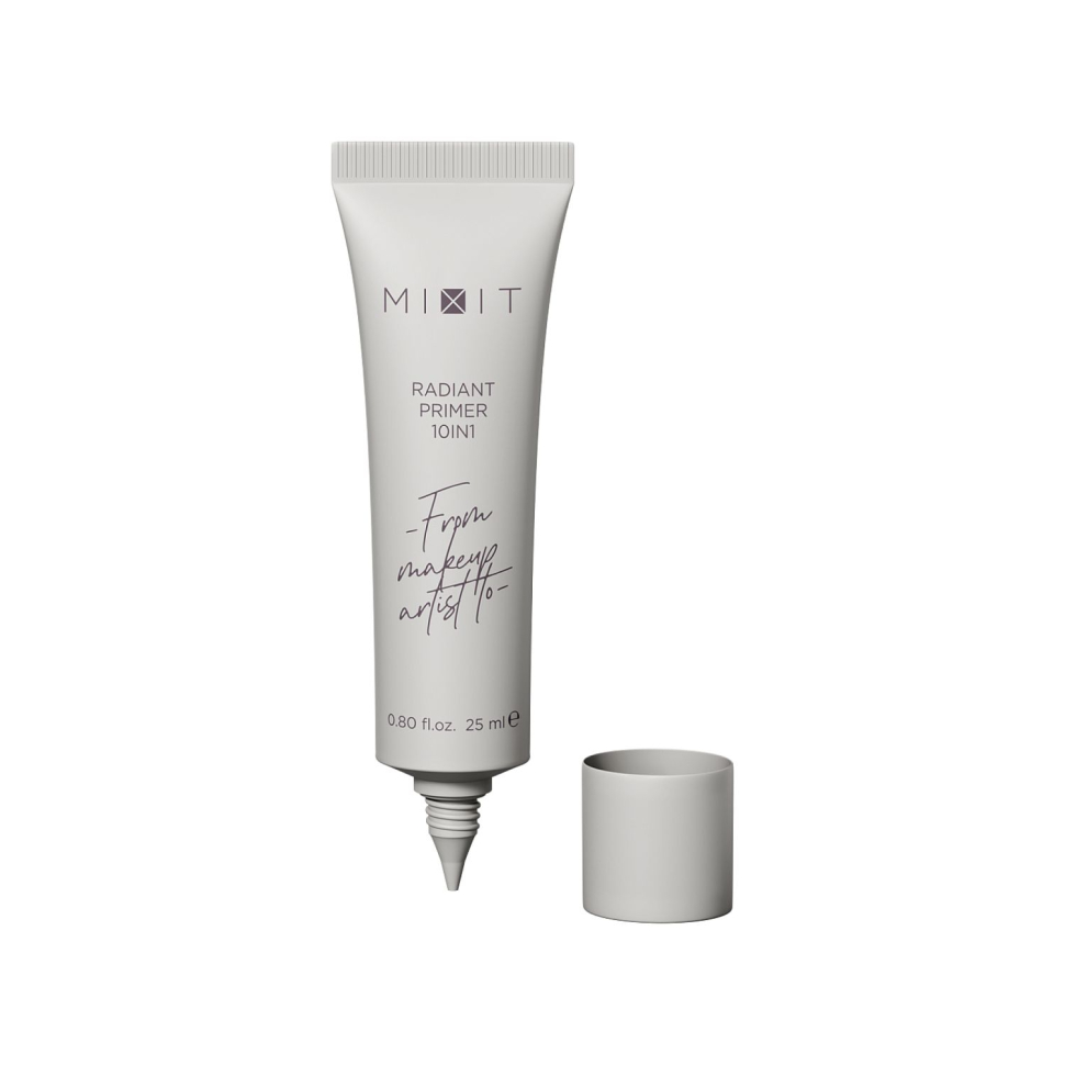 Светоотражающий праймер для лица 10 в 1 Make Up, 25 мл