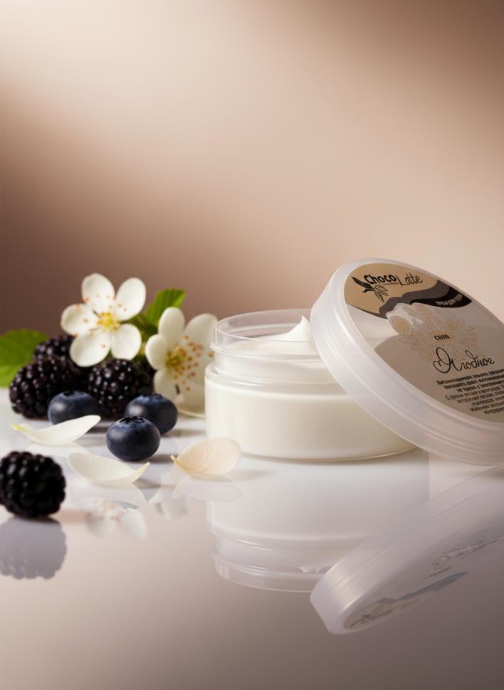 Крем для тела Суфле Ягодное, 150 мл