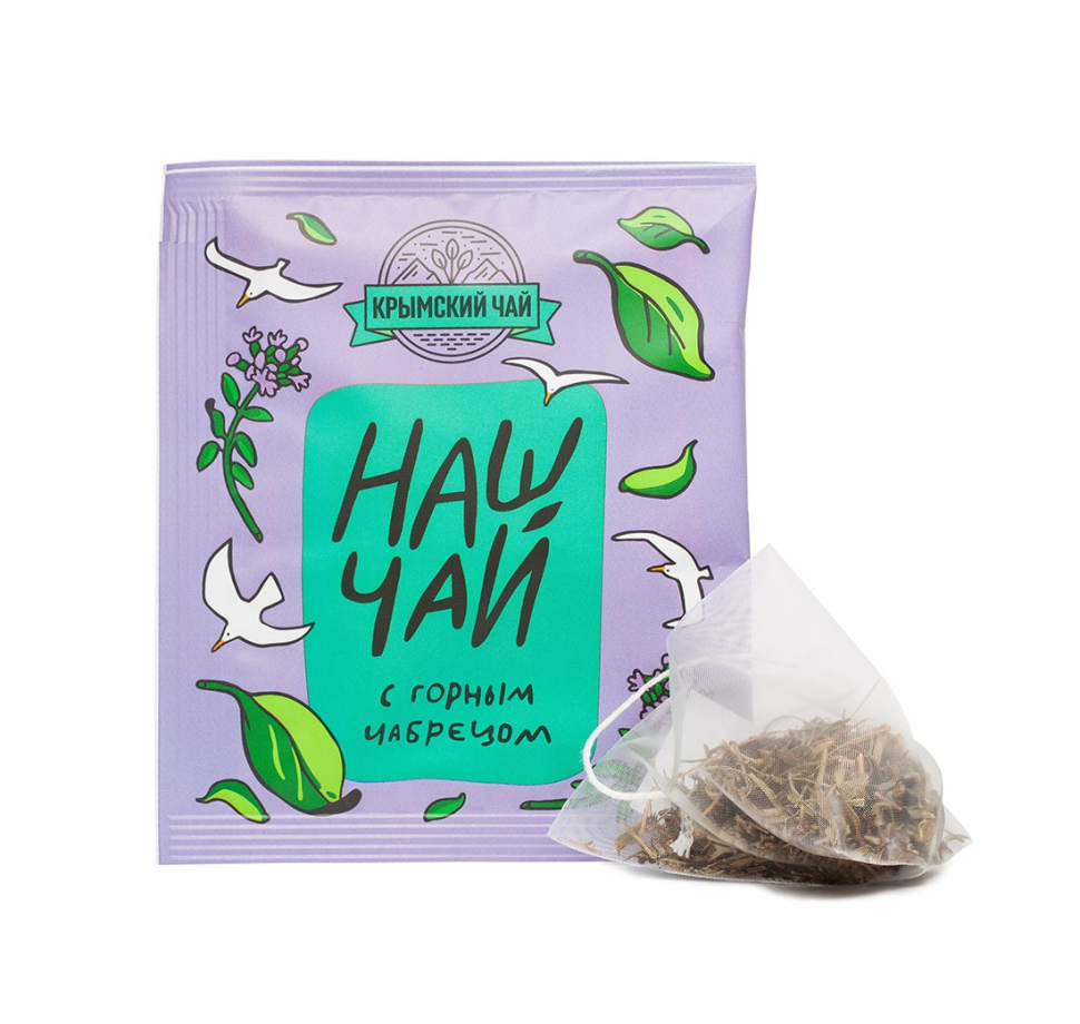 Чай черный С горным чабрецом Наш чай в саше, 20 шт., 40 г