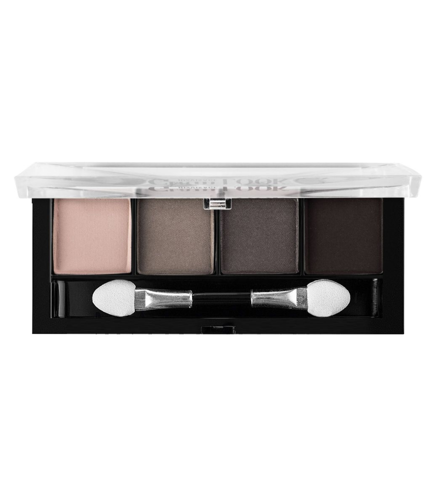 Палетка матовых теней для век тон 05 Дымчатая Glam Look, LuxVisage, 28 г