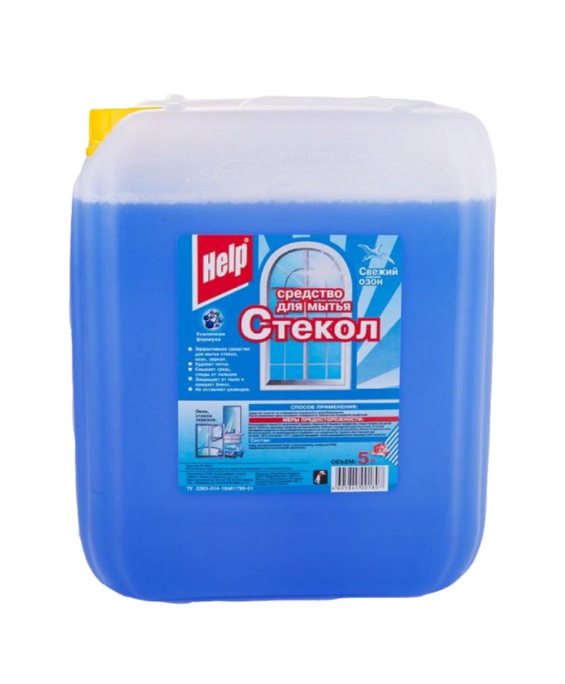 Средство для мытья стекол Свежий Озон, 5 л
