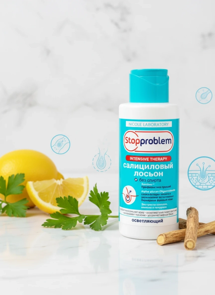 Салициловый лосьон осветляющий, 100 мл