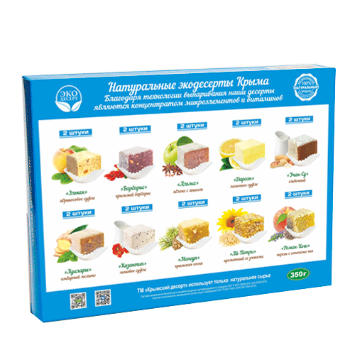 Рахат-лукум Ассорти №9, Евпатория, 350 г