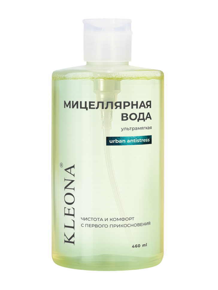 Мицеллярная вода для демакияжа Ультрамягкая, URBAN ANTISTRESS, 460 мл