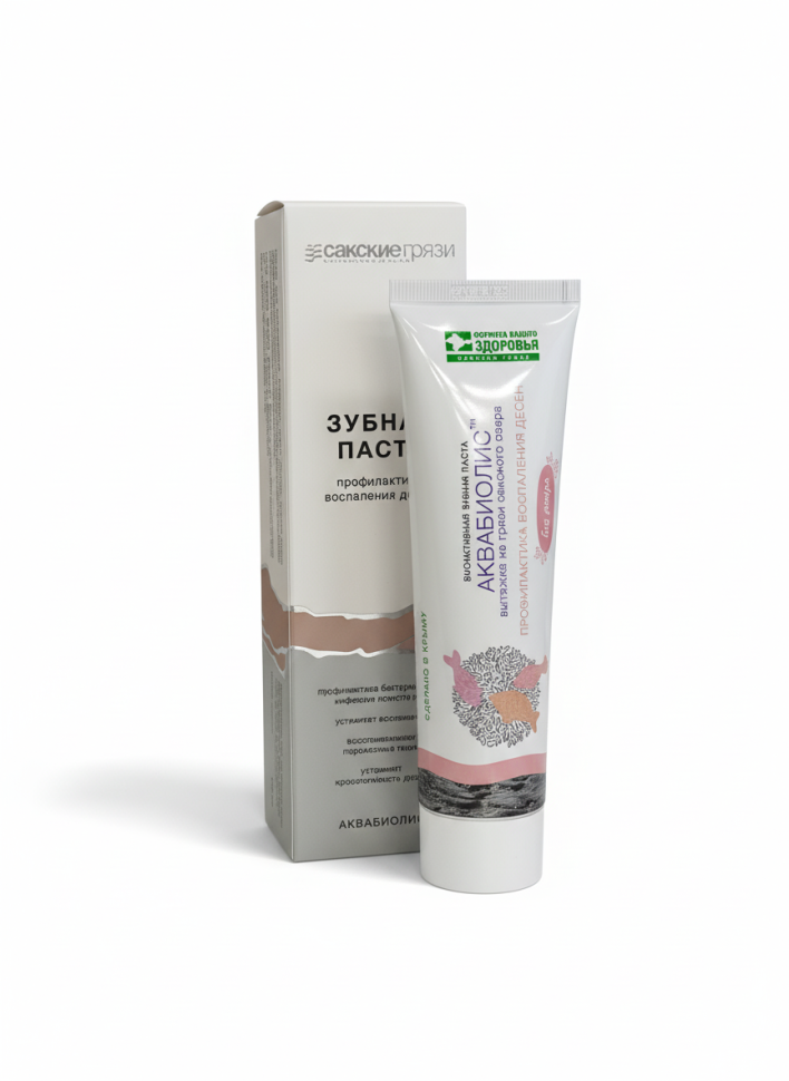 Зубная паста Профилактика воспаления десен Аквабиолис, 100 мл