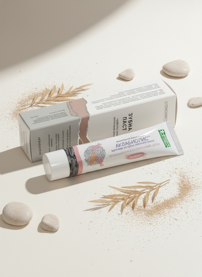 Зубная паста Профилактика воспаления десен Аквабиолис, 100 мл