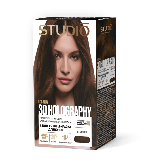 Краска для волос тон 4.4 - Мокко
