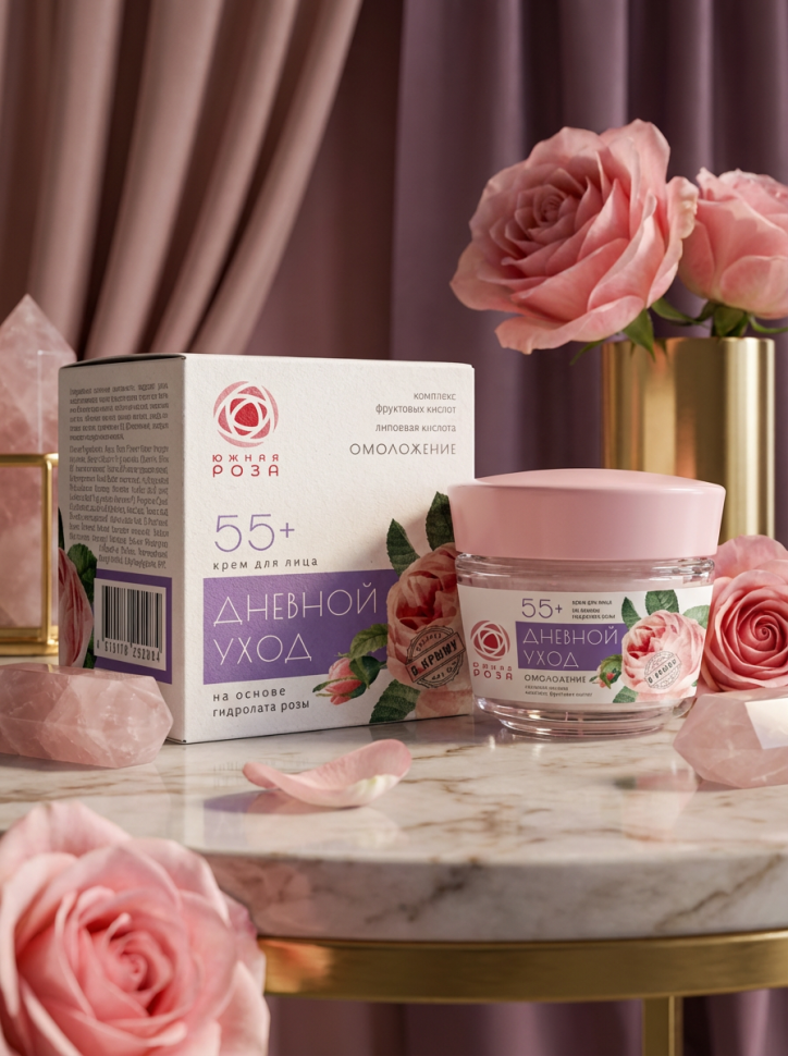 Крем для лица Дневной уход 55+, 50 мл Крем для лица Дневной уход 55+, 50 мл