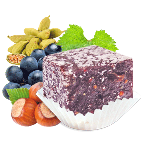 Рахат лукум без сахара Ассорти Желаю счастья 4 вкуса экодесерты, 240 г