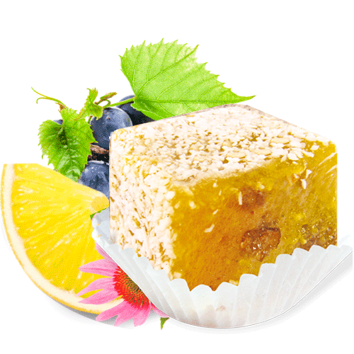Рахат лукум без сахара Ассорти Желаю счастья 4 вкуса экодесерты, 240 г
