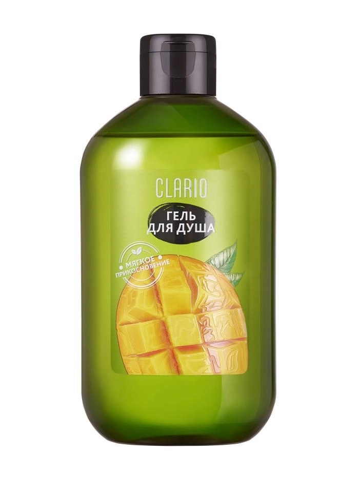 Гель для душа тропическое манго Clario, 400 мл