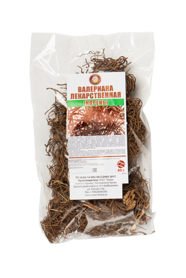 Сбор Валерьяна корень, 80 г