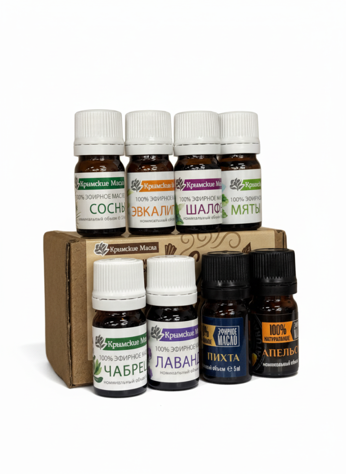 Набор для бани и сауны С Легким Паром!, 8 шт х 5 мл