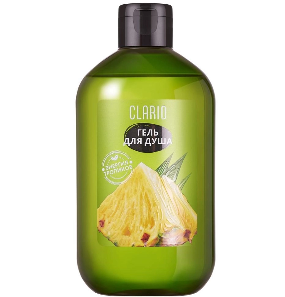Гель для душа экзотический ананас Clario, 400 мл