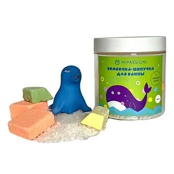 Бомбочка-шипучка для ванны с игрушкой, 400 г