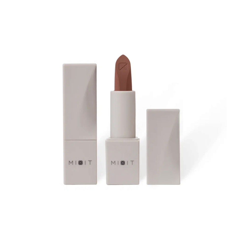 Помада для губ матовая № 03 rebel (молочный шоколад), Make Up, 3,3 г