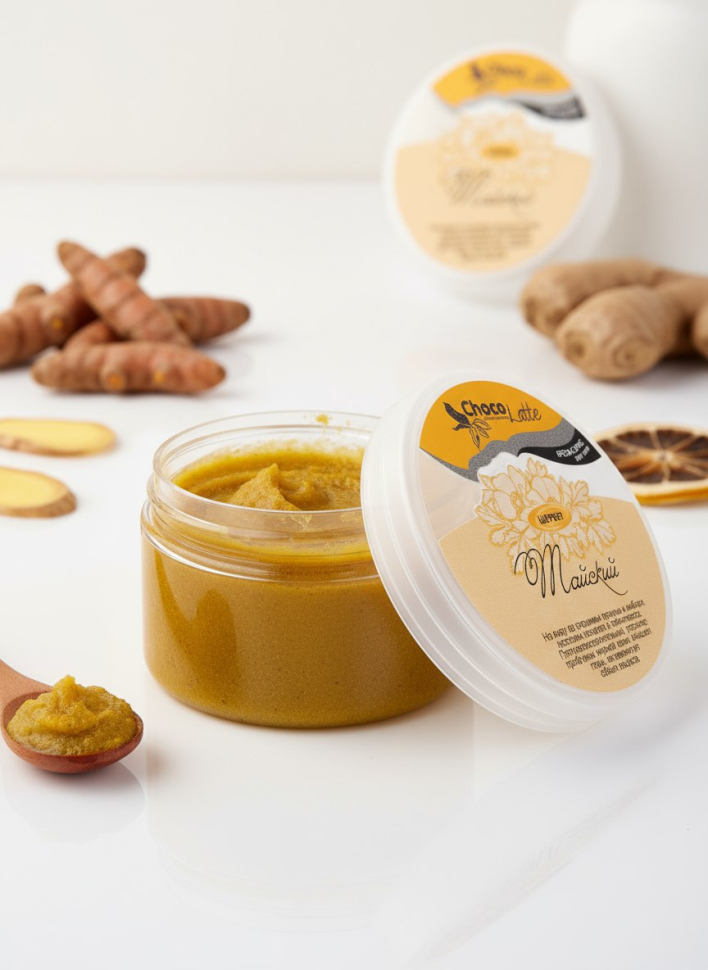 Крем-скраб для тела Щербет Тайский, 300 г