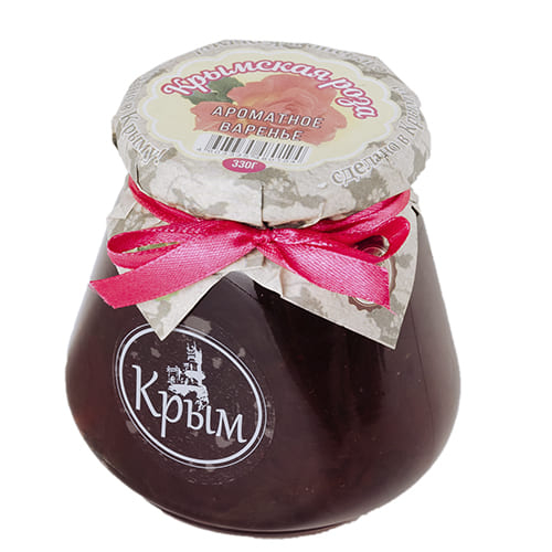 Варенье натуральное крымское из розы, 330 г
