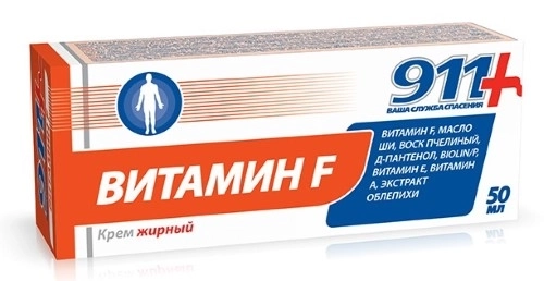 911 Крем витамин f (жирный), 50 мл