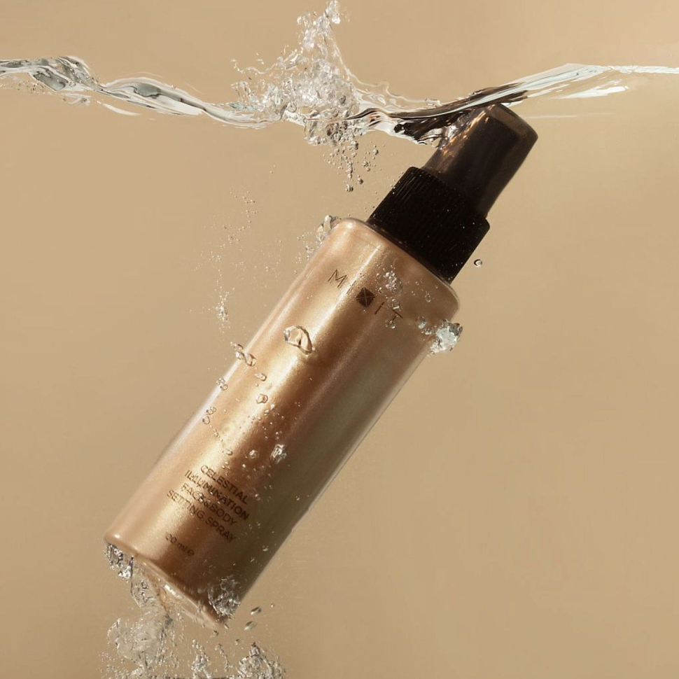 Фиксирующий спрей для лица и тела Небесное сияние, 100 мл