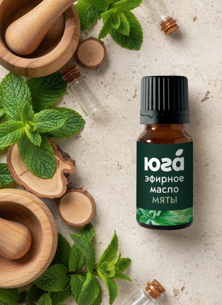 Эфирное масло Мята, 10 мл