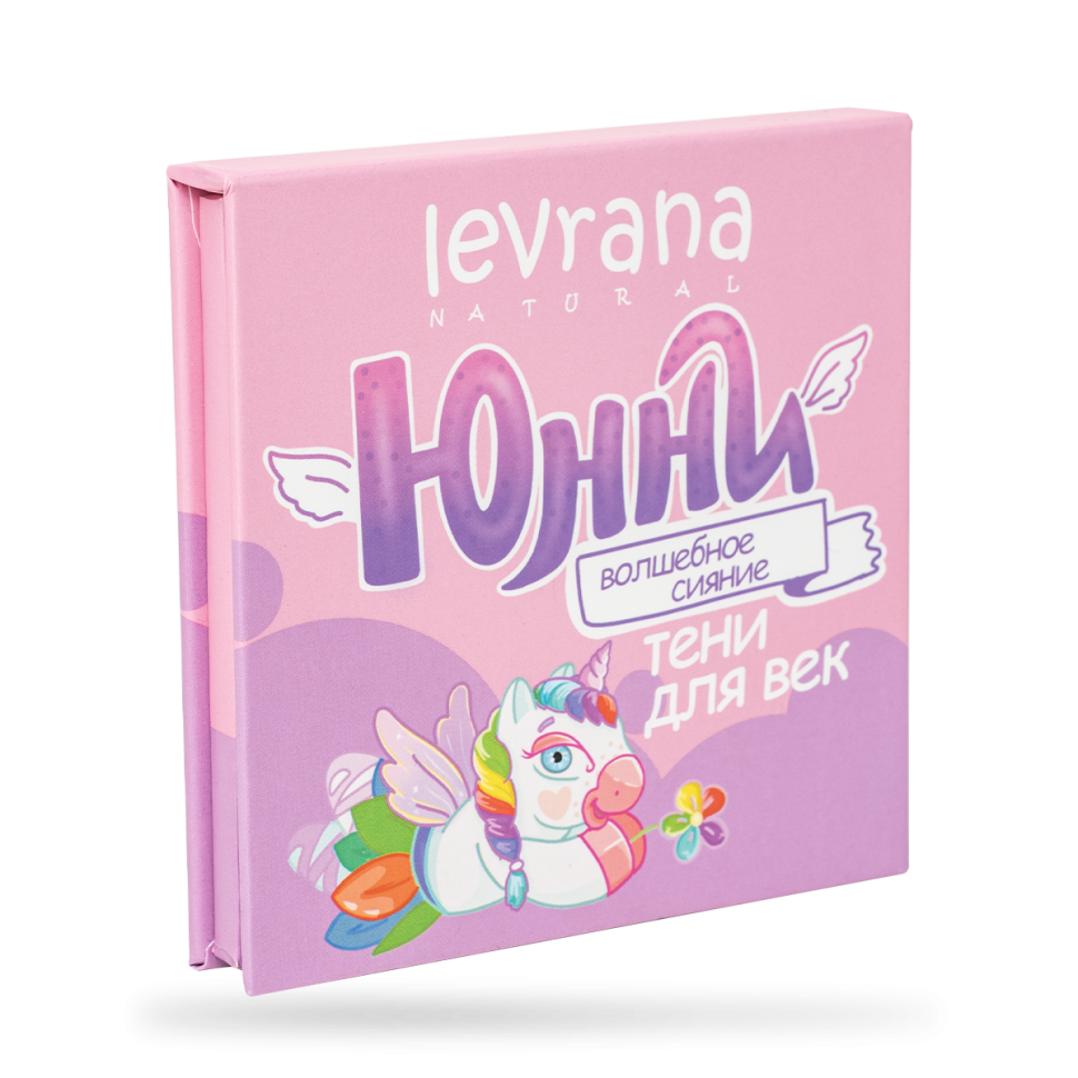 Детские тени для век "ЮННИ", палетка, 4*2 г