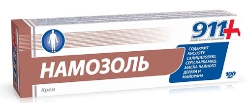 911 Намозоль крем для удаления сухих мозолей и натоптышей, 100 мл