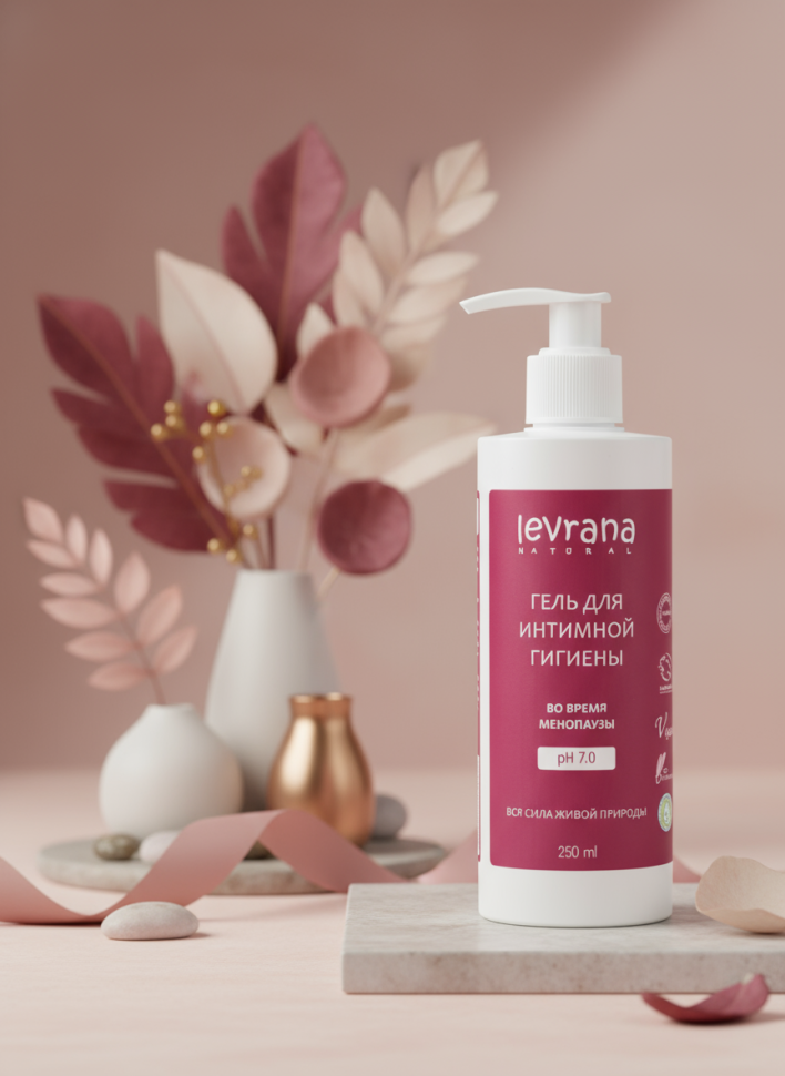 Гель для интимной гигиены во время менопаузы, 250 мл