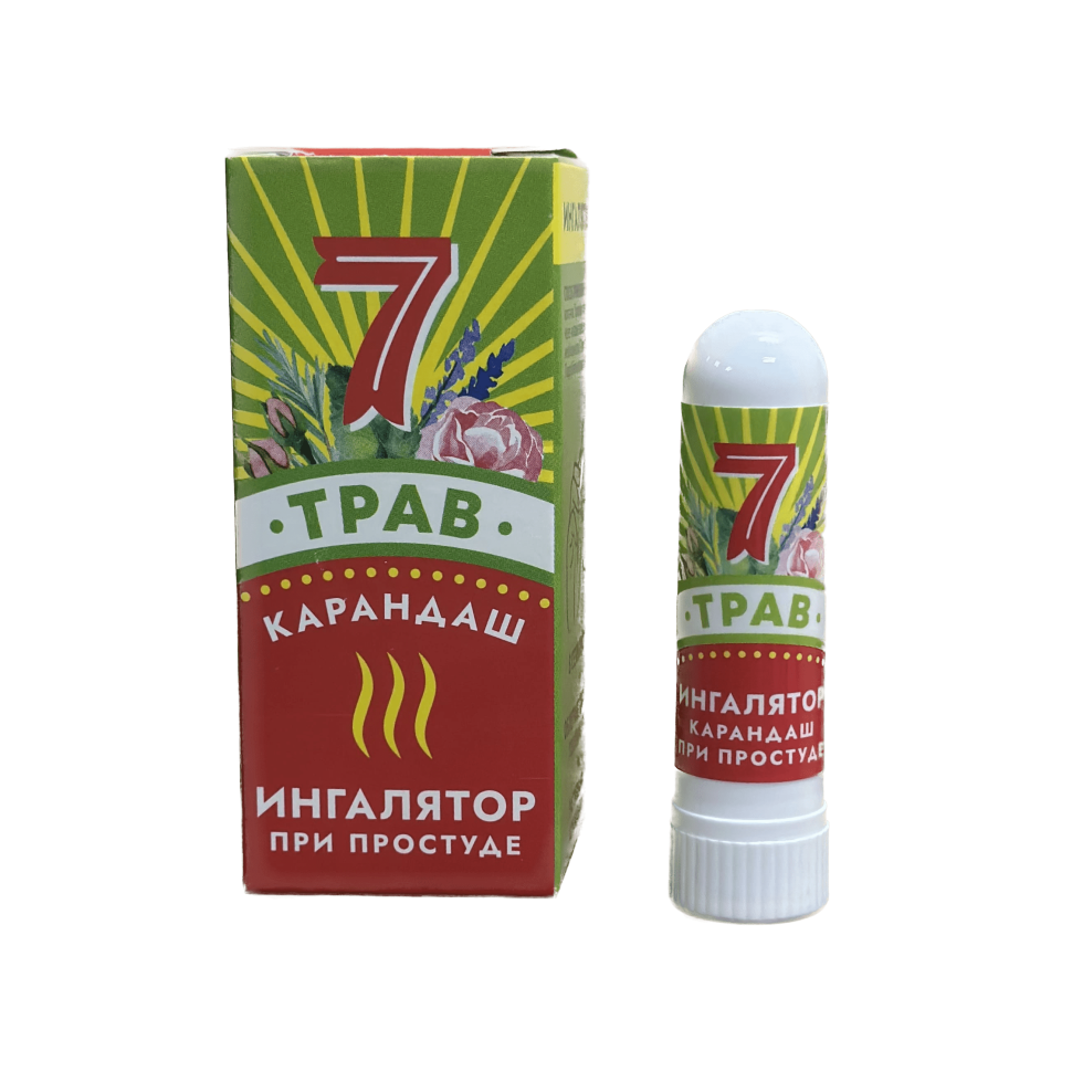 Ингалятор При простуде карандаш 7 трав