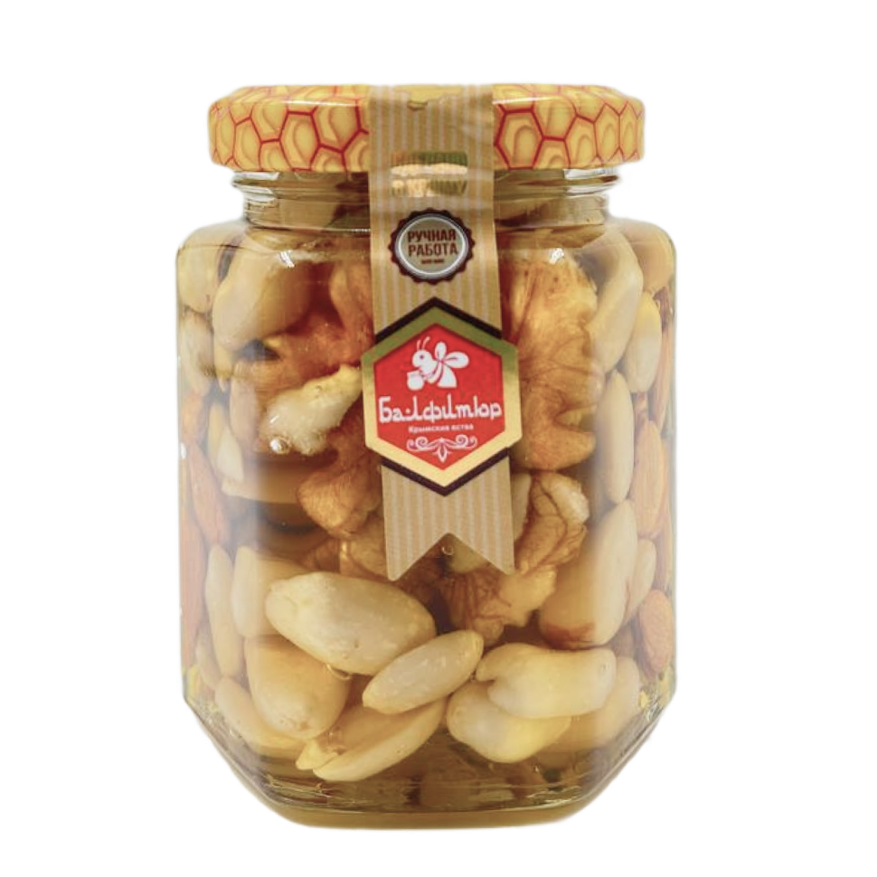 Орехи в меду граненая, 250 г