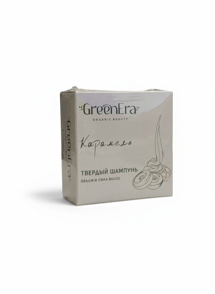 Твердый шампунь для волос Карамель, для объёма, 55 г Твердый шампунь для волос Карамель, для объёма, 55 г