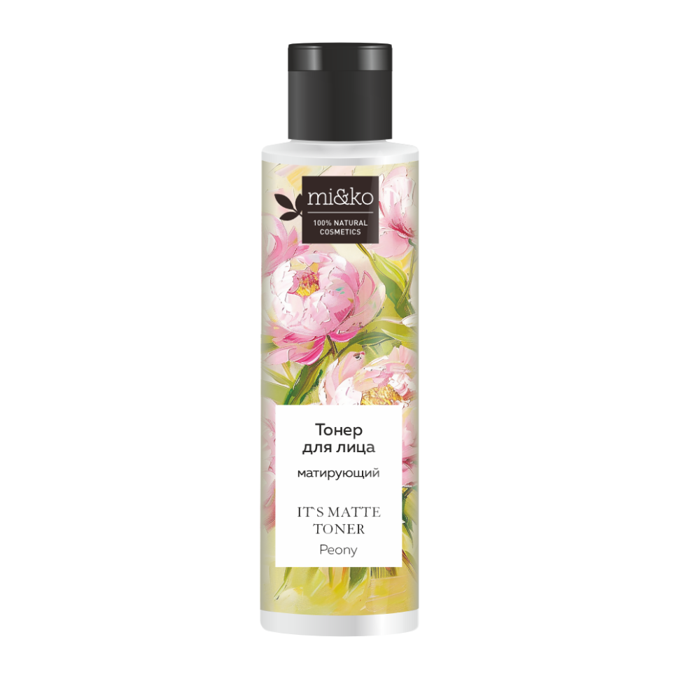 Матирующий тонер для лица It`s matte toner Peony, 110 мл