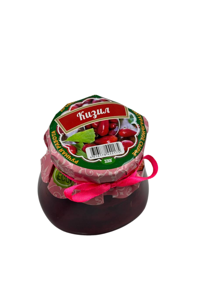 Варенье натуральное крымское Кизил, 330 г