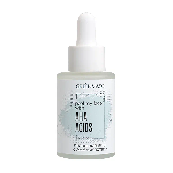 Пилинг для лица с AHA-кислотами AHA Acids, омолаживающий и увлажняющий, 30 мл