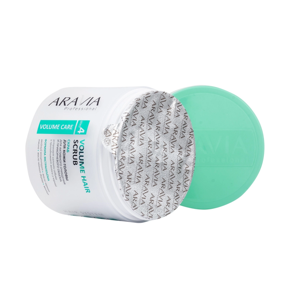 Скраб для кожи головы для активного очищения и прикорневого объема Volume Hair Scrub, 300 мл