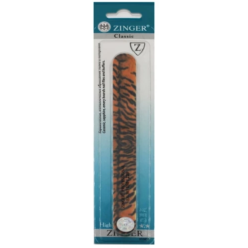 Пилка для ногтей прямая Тигр, абразив 150/220, zo EA-303