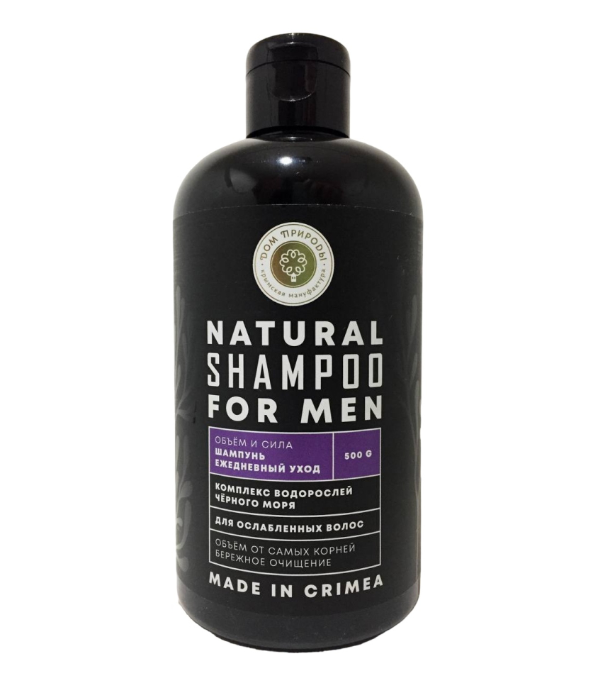 Шампунь Объём и сила Ежедневный уход для ослабленных волос For men, 500 г